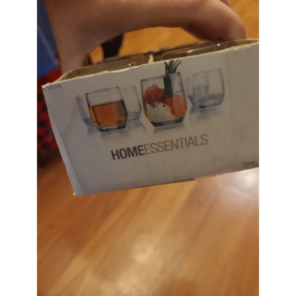 Set of 6,2 oz. Clear Shot Glasses Home Essentials